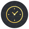 Hours Circle Icon